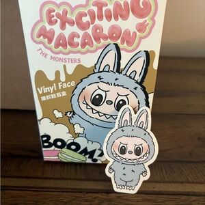 Pop Mart Exciting Macaron Labubu Sea Salt Coconut NIB